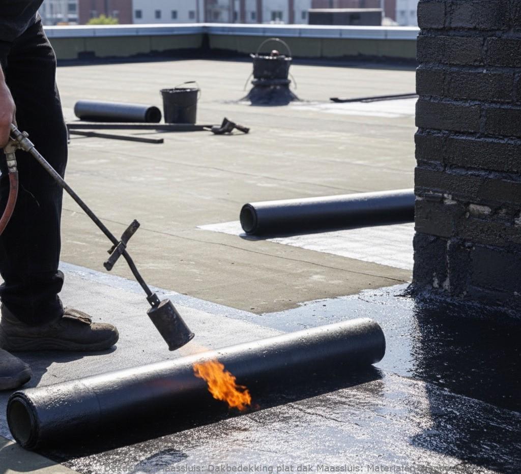 Dakbedekking Plat Dak Maassluis 1