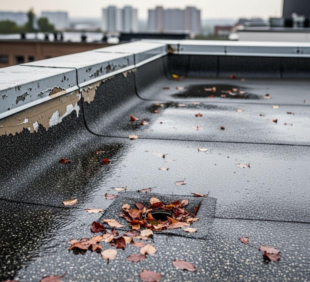 Daklekkage In De Herfst Maassluis