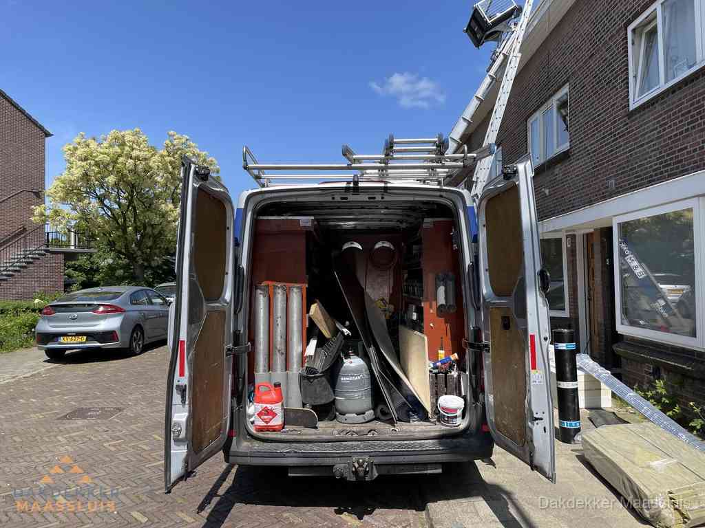Dakdekker Bedrijfsbus Gereedschap Maassluis Dakdekker Bedrijfsbus Gereedschap Maassluis
